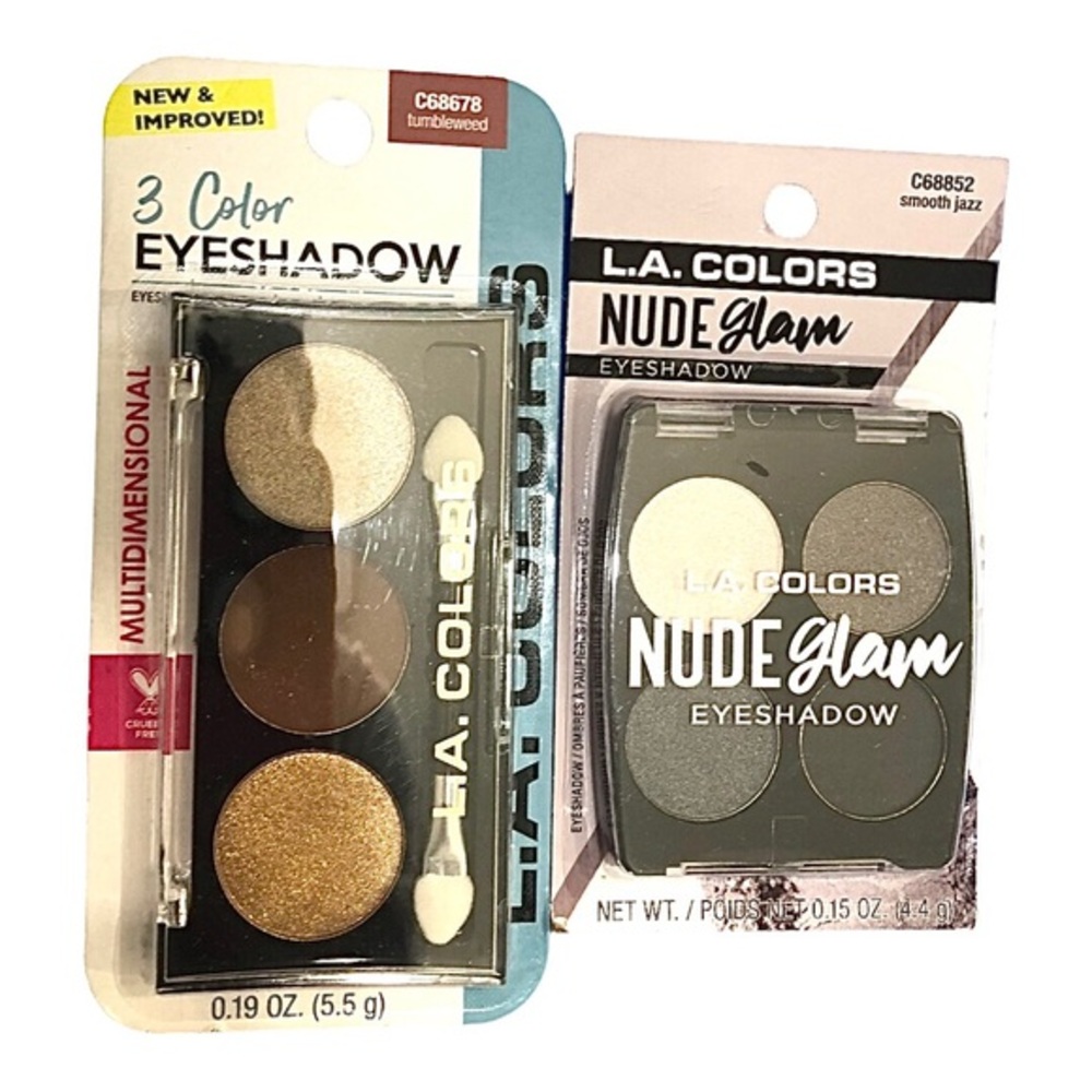 7color nude glam smoky eye eyeshadow kit new FREE
